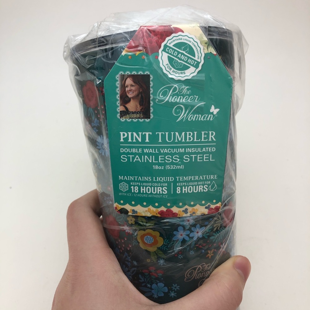 Pioneer Woman Pint Tumbler